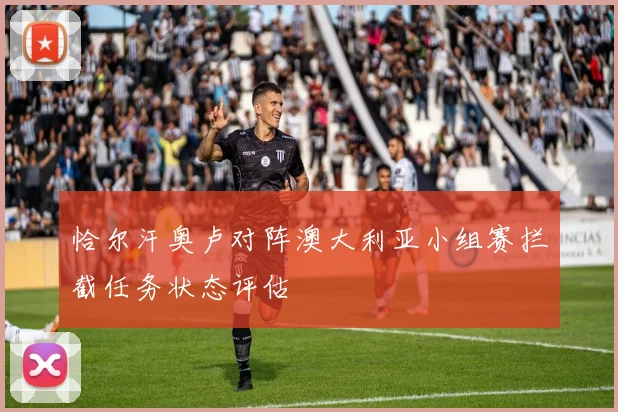 恰尔汗奥卢对阵澳大利亚小组赛拦截任务状态评估