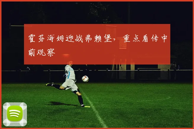 霍芬海姆迎战弗赖堡，重点看传中前观察
